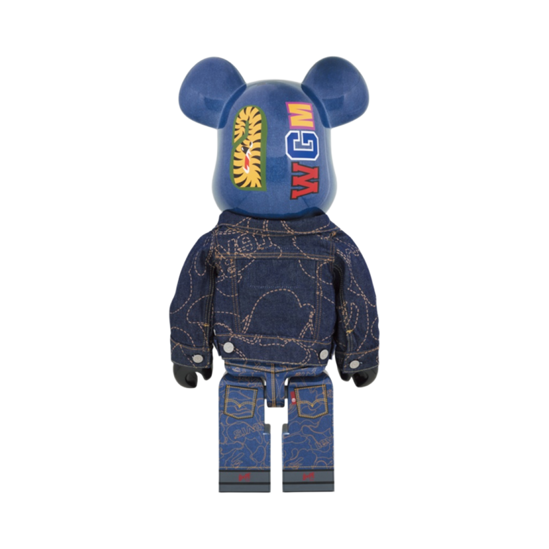 베어브릭 x 베이프 x 리바이스 1000%(Bearbrick x BAPE x Levi's 1000%) - 2