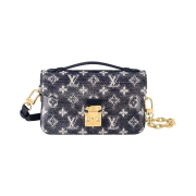 Louis Vuitton Pochette Metis East West Monogram Blue