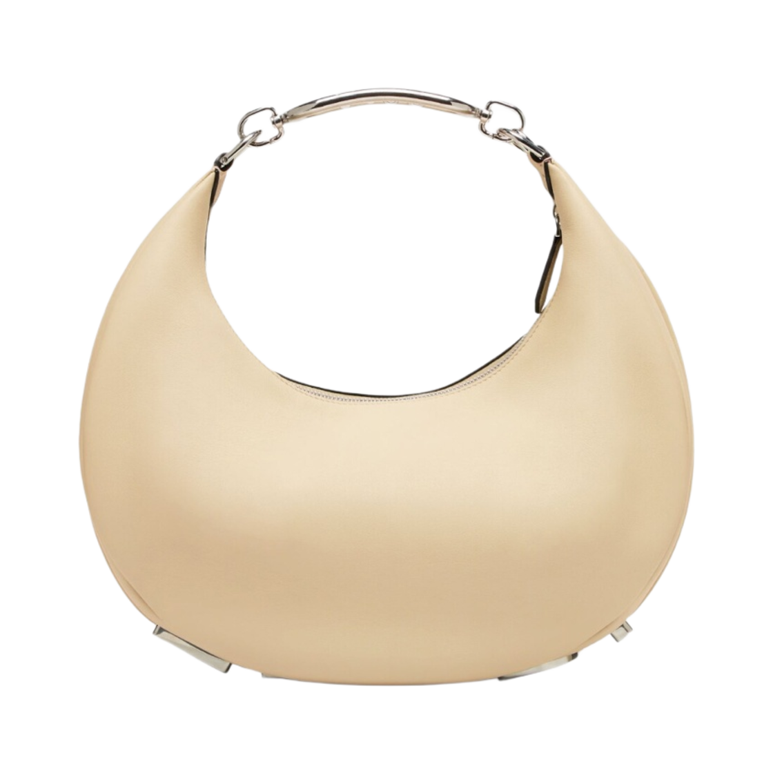 펜디 펜디그라피 미디움백 레더 베이지(Fendi Fendigraphy Medium Bag Leather Beige) - 4