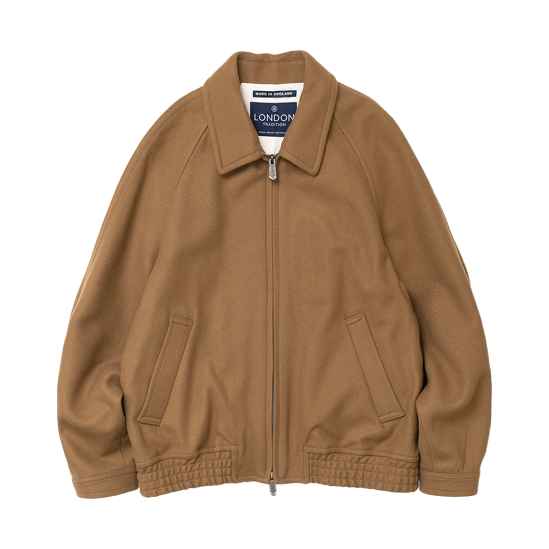 런던 트레디션 칼라 울 블루종 Ver 2 No.6 카멜(London Tradition Collar Wool Blouson Ver 2 No.6 Camel)