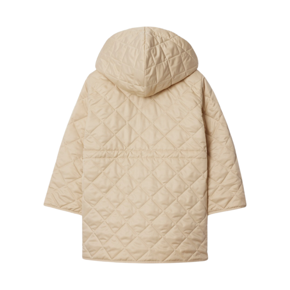(키즈) 버버리 퀼티드 코트 페일 스톤((Kids) Burberry Quilted Coat Pale Stone) - 2