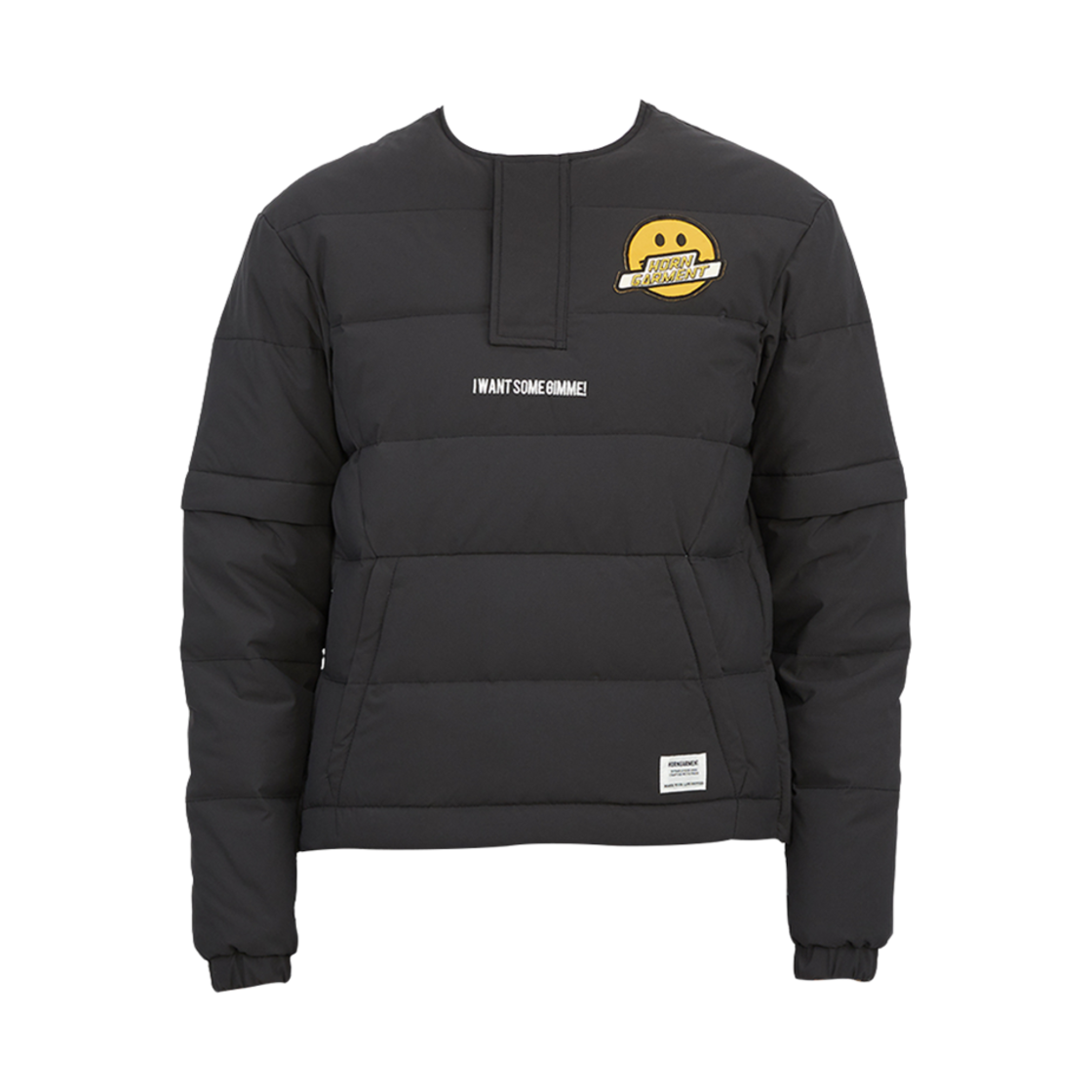 (W) 혼가먼트 골프 웨어 패딩 자켓 차콜((W) Horn Garment Golf Wear Padding Jacket Charcoal)