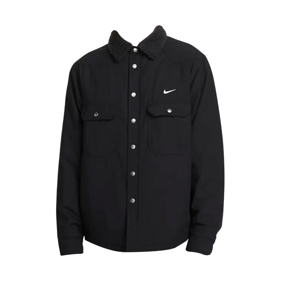 나이키 SB 스케이트 패딩 플란넬 자켓 블랙 - US/EU(Nike SB Skate Padded Flannel Jacket Black - US/EU) - 1