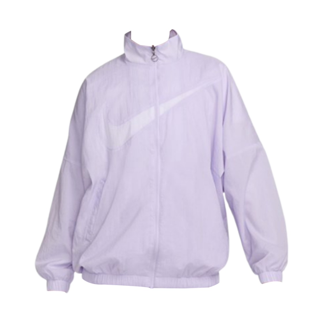 (W) 나이키 NSW 에센셜 우븐 자켓 바이올렛 미스트 화이트 - 아시아((W) Nike NSW Essential Woven Jacket Violet Mist White - Asia) - 1