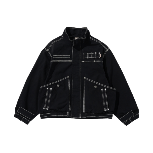 TR24FWJK01MTBK True Religion Pharaoh Jacket Black
