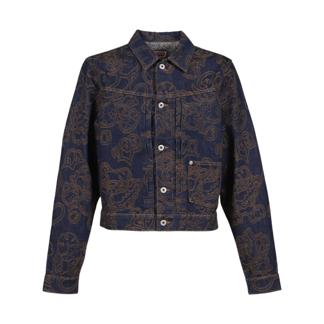 겐조 x 베르디 트러커 자켓 블루(Kenzo x Verdy Trucker Jacket Blue)