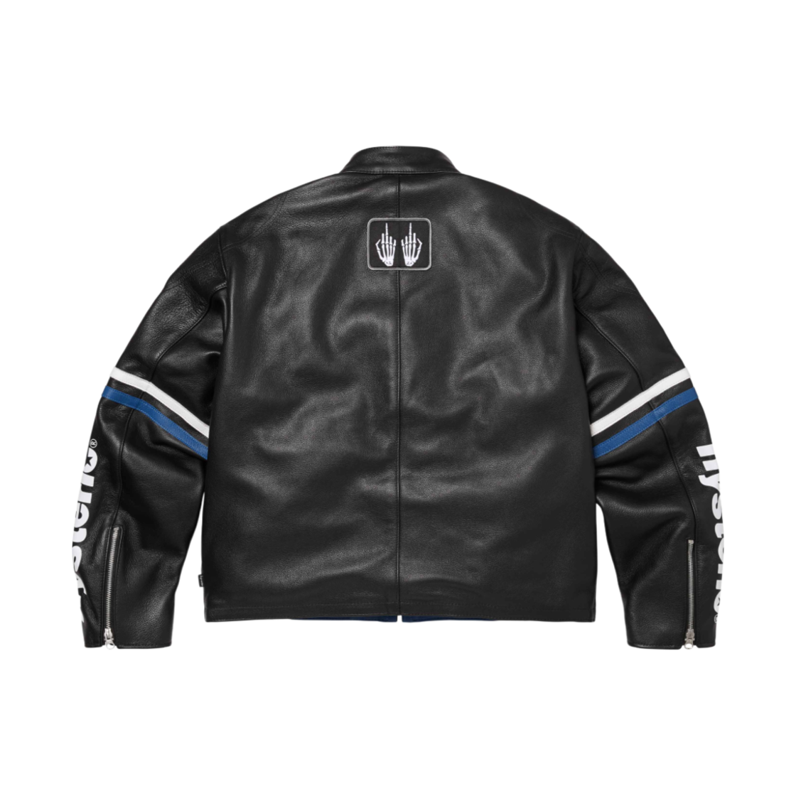 슈프림 x 히스테릭 글래머 밴슨 레더 자켓 블랙 - 24FW | Supreme | KREAM