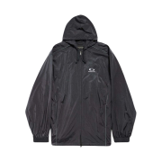 Balenciaga Logo Paneled Track Jacket Black