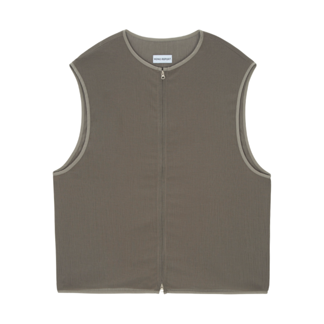 HR25SUMMER12 Hono Report Summer Breathable Vest Mocha
