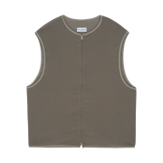 Hono Report Summer Breathable Vest Mocha