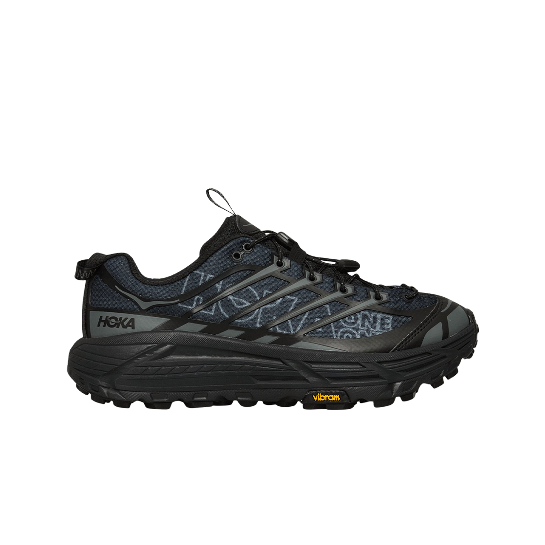 호카 마파테 쓰리 2 워드마크 블랙(Hoka Mafate Three 2 Wordmark Black)