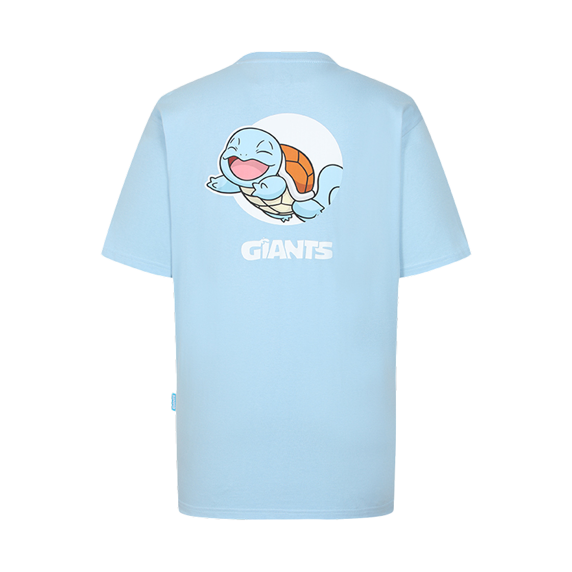 포켓몬 x 롯데 자이언츠 꼬부기 티셔츠 스카이블루(Pokemon x Lotte Giants Zenigame T-Shirt Sky Blue)