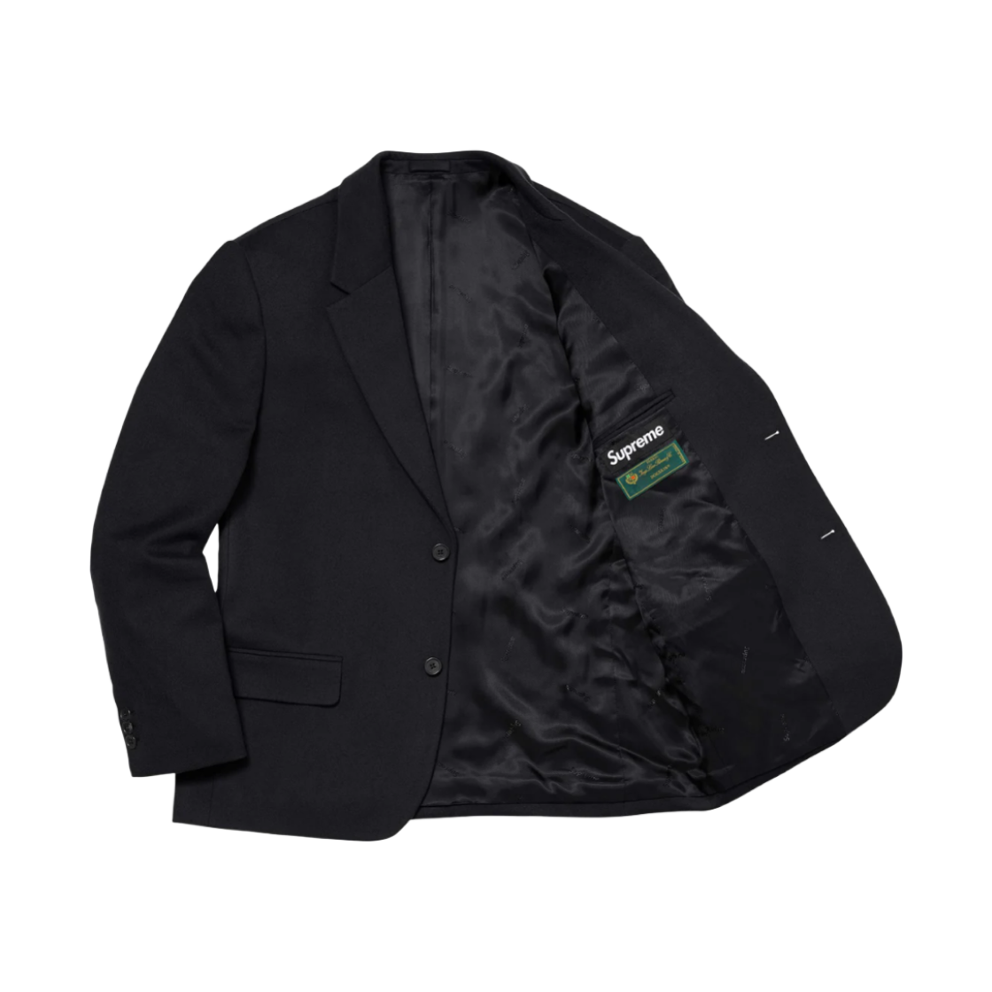 슈프림 브러쉬드 울 수트 블랙 - 24FW(Supreme Brushed Wool Suit Black - 24FW) - 4