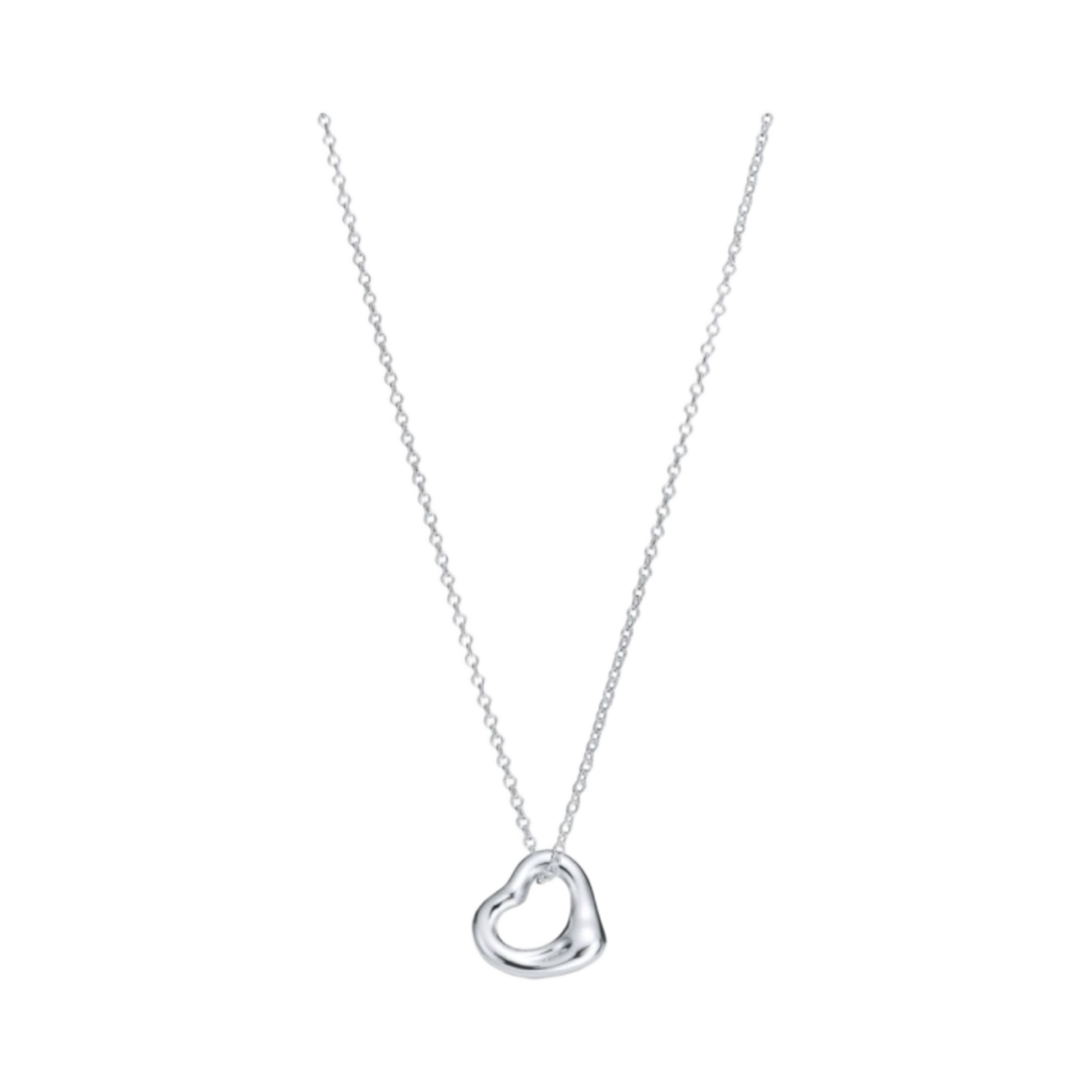 티파니 앤 코 엘사 퍼레티 오픈 하트 펜던트 11mm 실버(Tiffany & Co. Elsa Peretti Open Heart Pendant 11mm Silver)