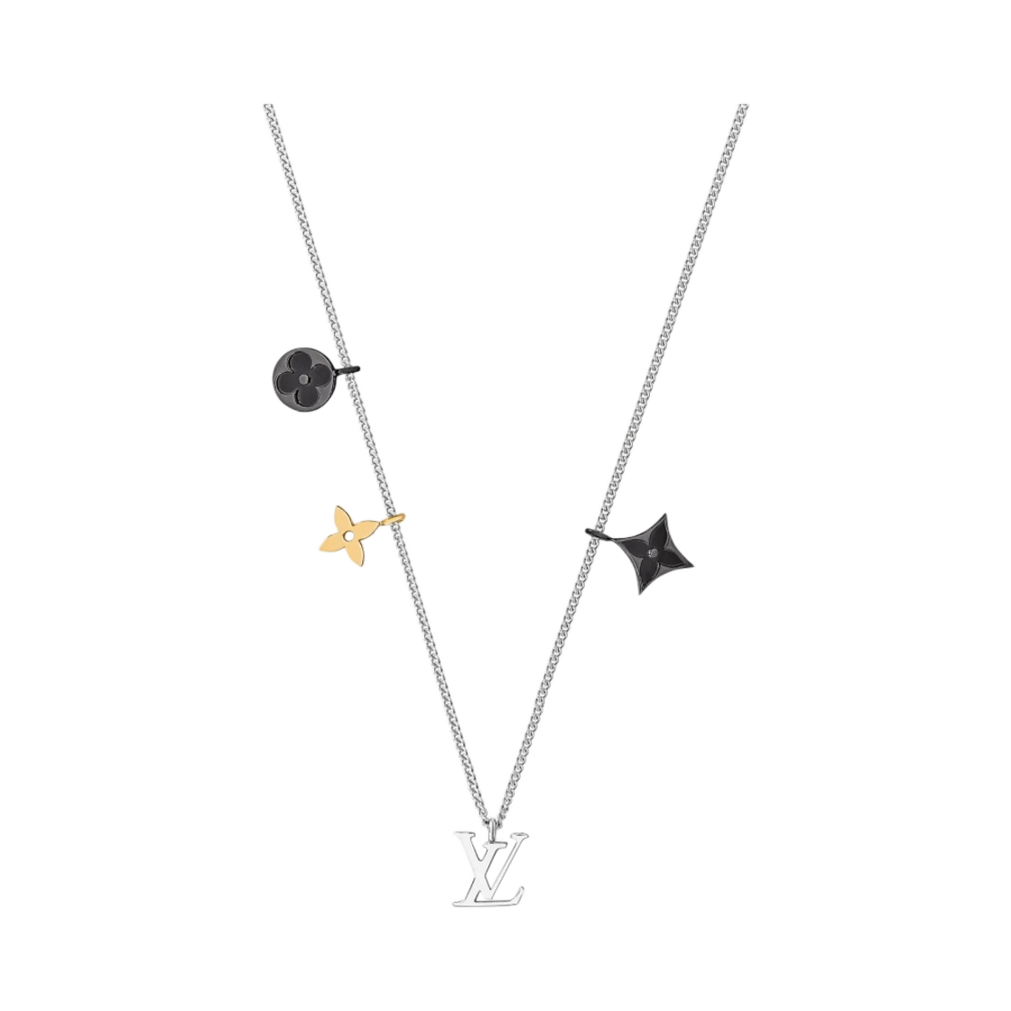 루이비통 LV 인스팅트 펜던트 실버 골드(Louis Vuitton LV Instinct Pendant Silver Gold)