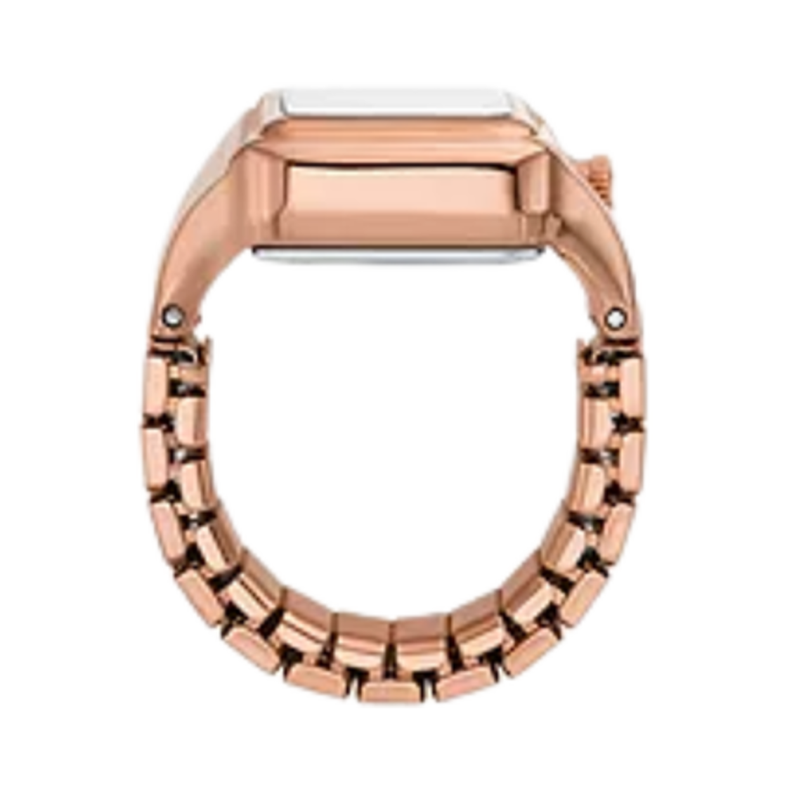 (W) 파슬 라켈 워치 링 쿼츠 투핸드 14mm 스테인리스 스틸 로즈 골드((W) Fossil Raquel Watch Ring Quartz Two-Hand 14mm Stainless Steel Rose Gold) - 2