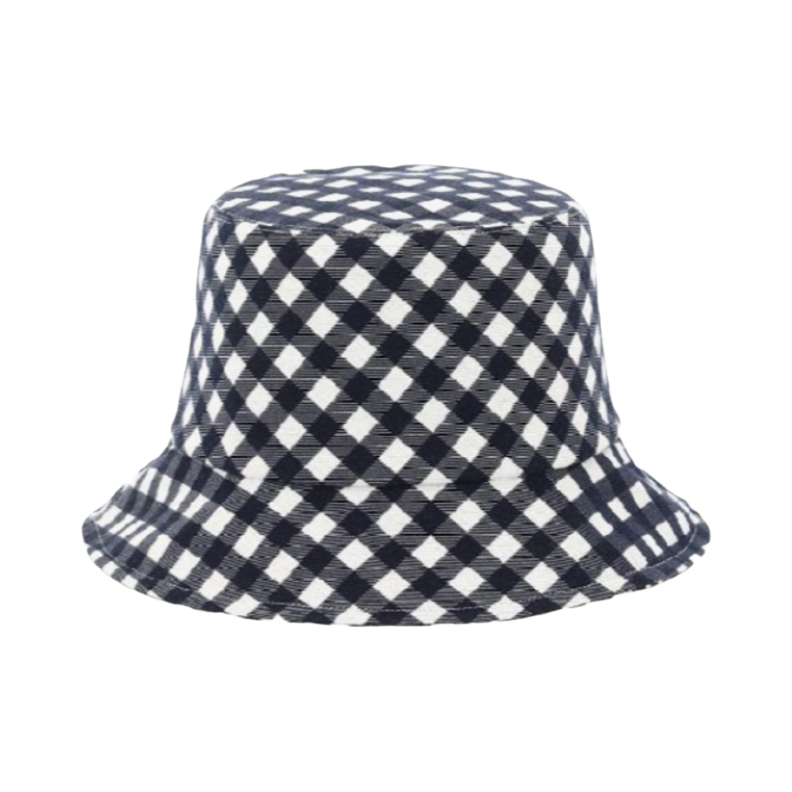 (W) 디올 리틀 비쉬 리버시블 버킷햇 블루((W) Dior Little Vichy Reversible Bucket Hat Blue) - 3