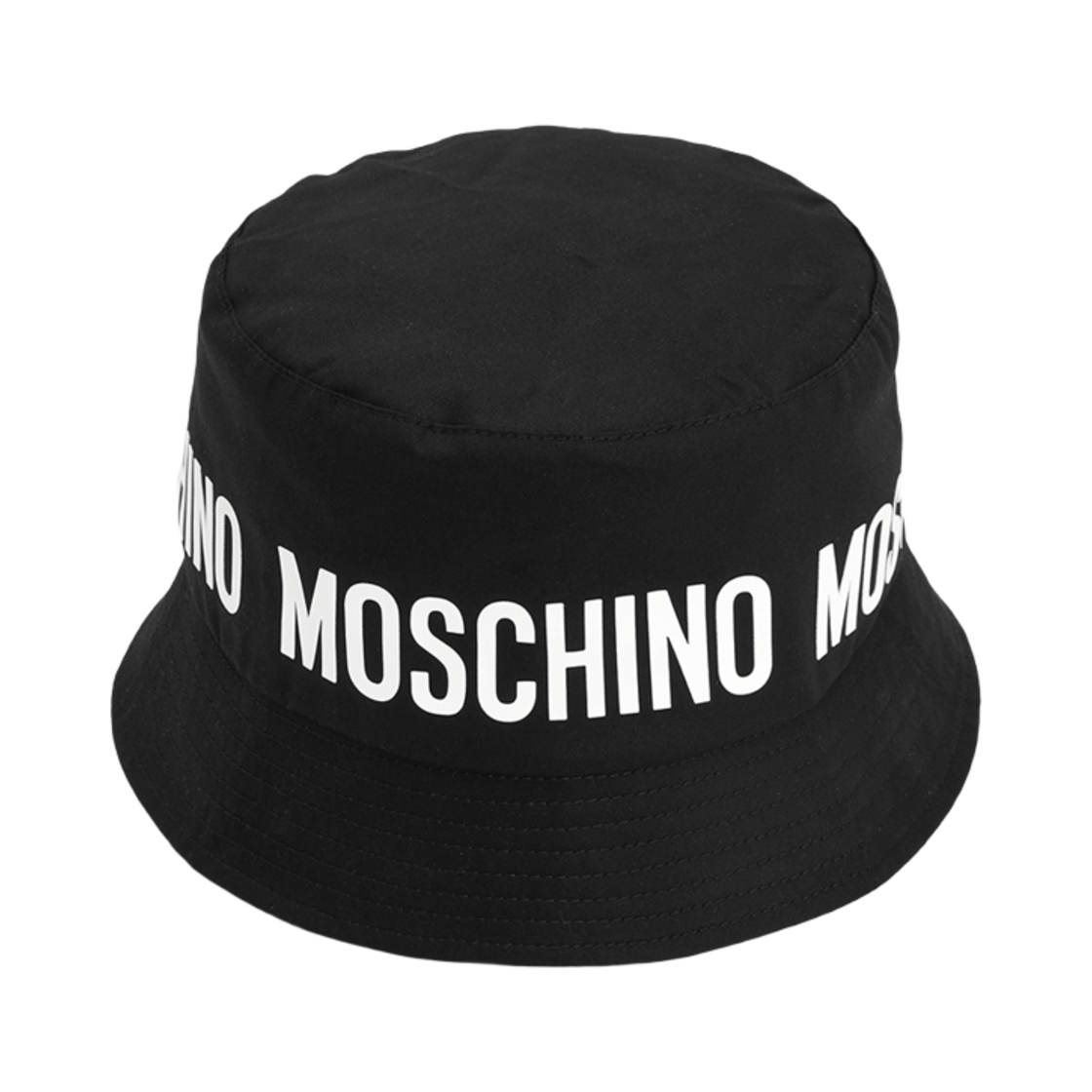 (키즈) 모스키노 버킷햇 블랙((Kids) Moschino Bucket Hat Black) - 1