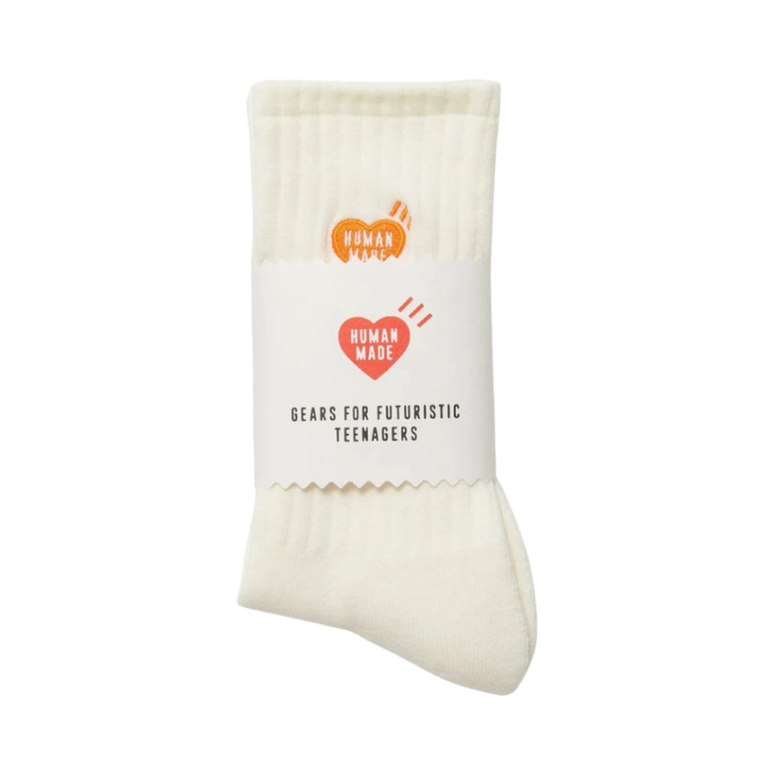 휴먼 메이드 파일 삭스 화이트(Human Made Pile Socks White) - 2