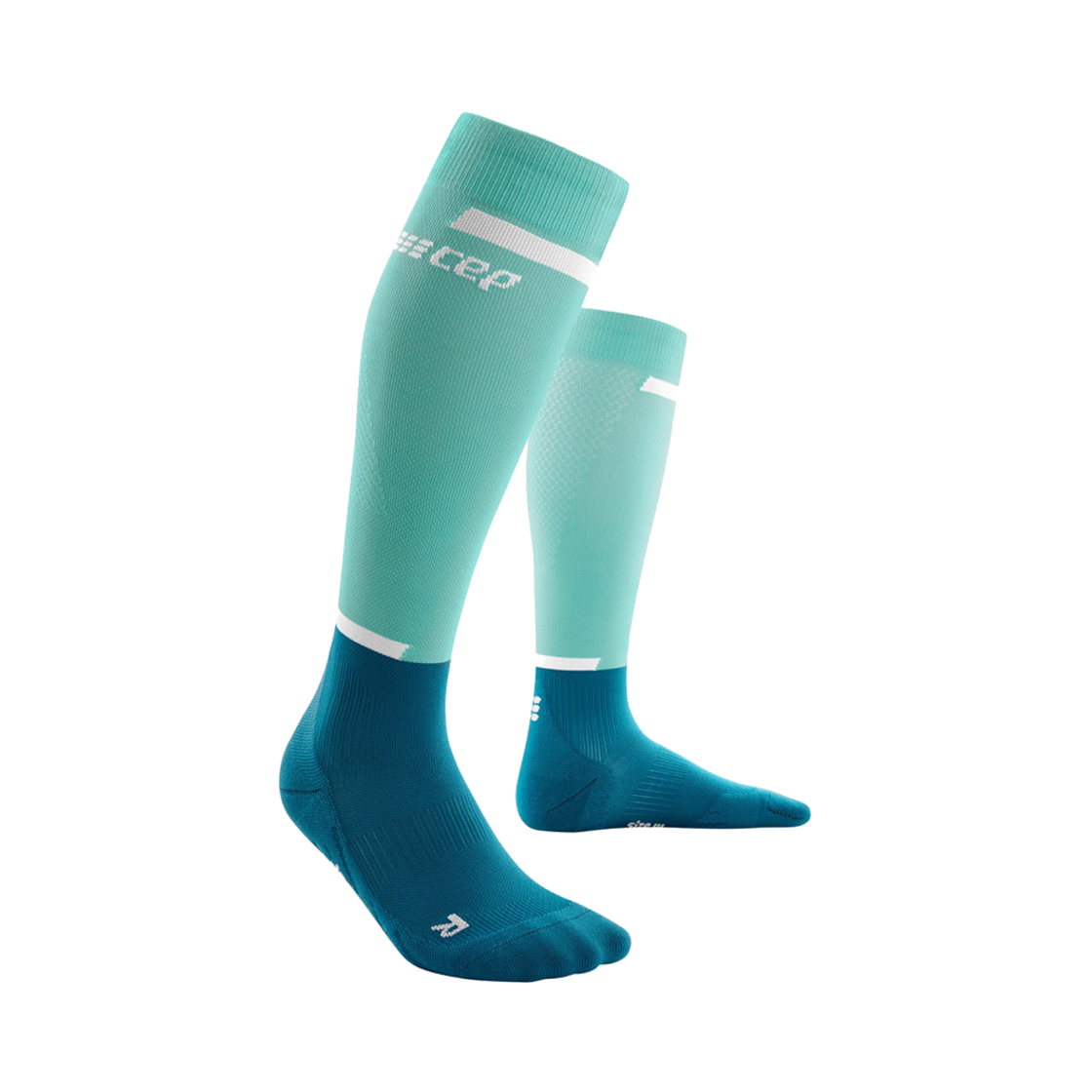 WP30NR3 CEP The Run Socks 4.0 Ocean Petrol