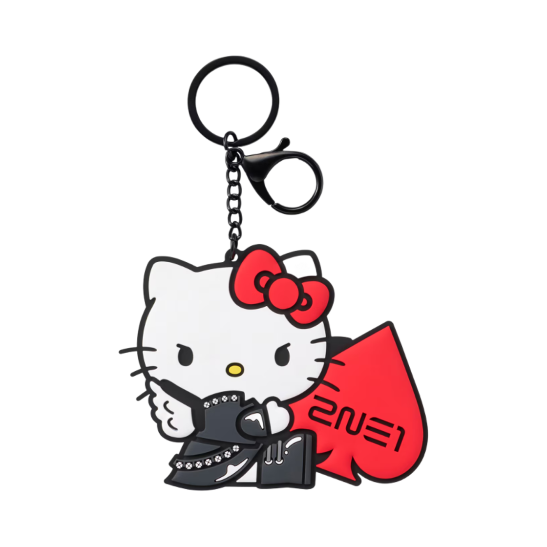 투애니원 x 헬로 키티 러버 키체인(2NE1 x Hello Kitty Rubber Keychain)