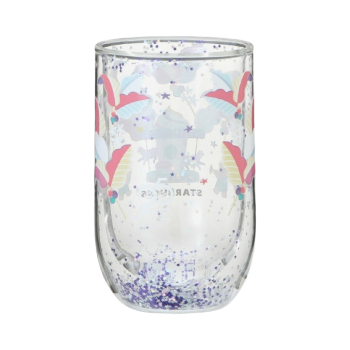 스타벅스 일본 25주년 기념 원더랜드 더블월 내열글라스 355ML(Starbucks Japan 25th Anniversary Wonderland Double Wall Heat Resistant Glass 355ML) - 2