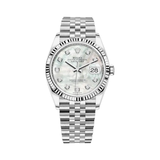 Rolex Datejust 36mm 126234 MoP Diamond-Set Jubilee