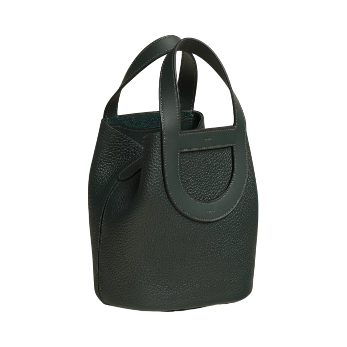 에르메스 인 더 루프 18 백 클레망스 스위프트 & 골드 하드웨어 베르 퐁쎄(Hermes In The Loop 18 Bag Clemence Swift & Gold Vert Fonce) - 2