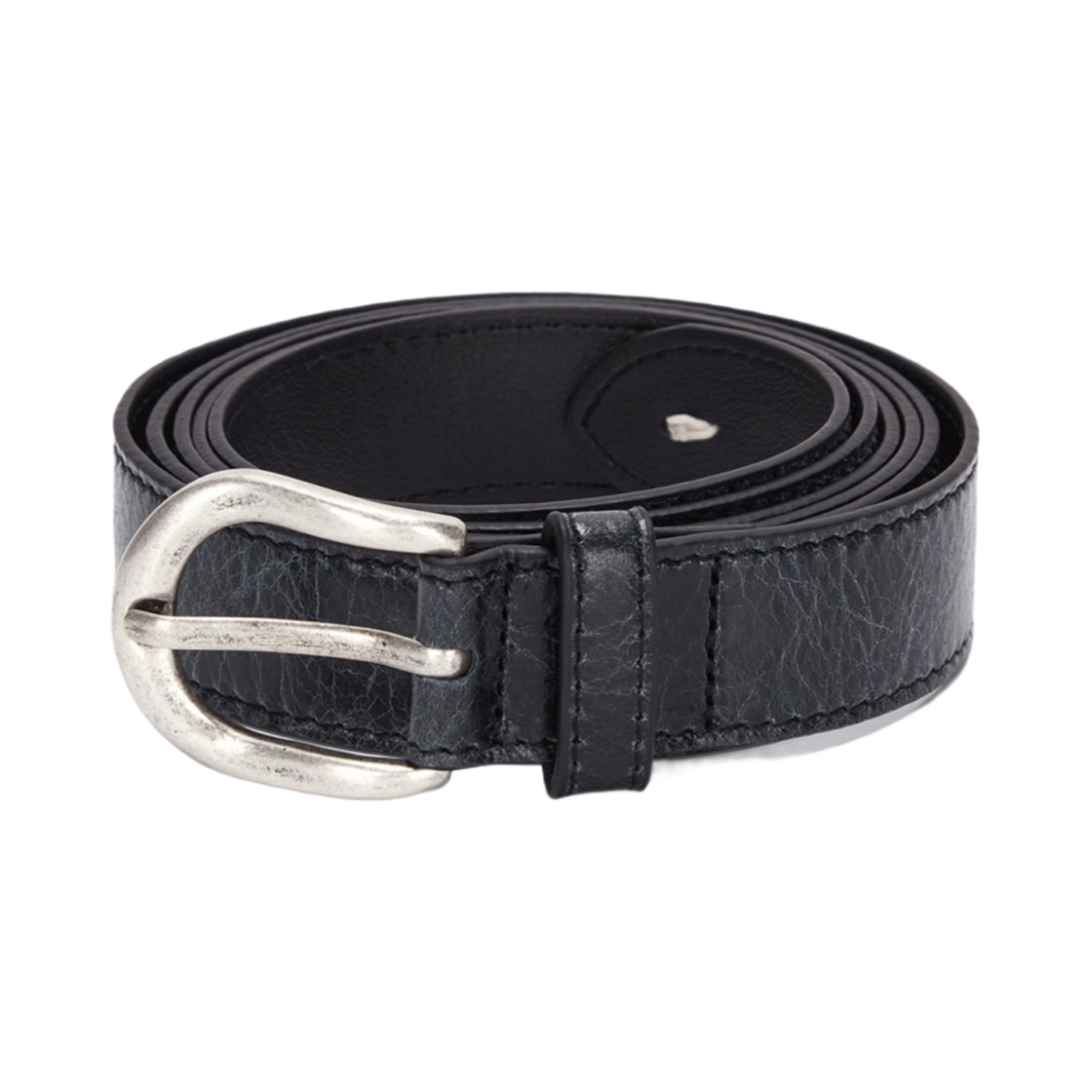 小物 MATIN KIM STITCH POINT BELT IN BLACK 小物 MATIN KIM STITCH POINT BELT IN BLACK STITCH POINT