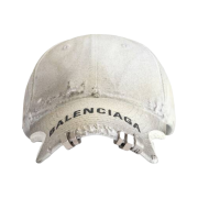 Balenciaga Cap White Black