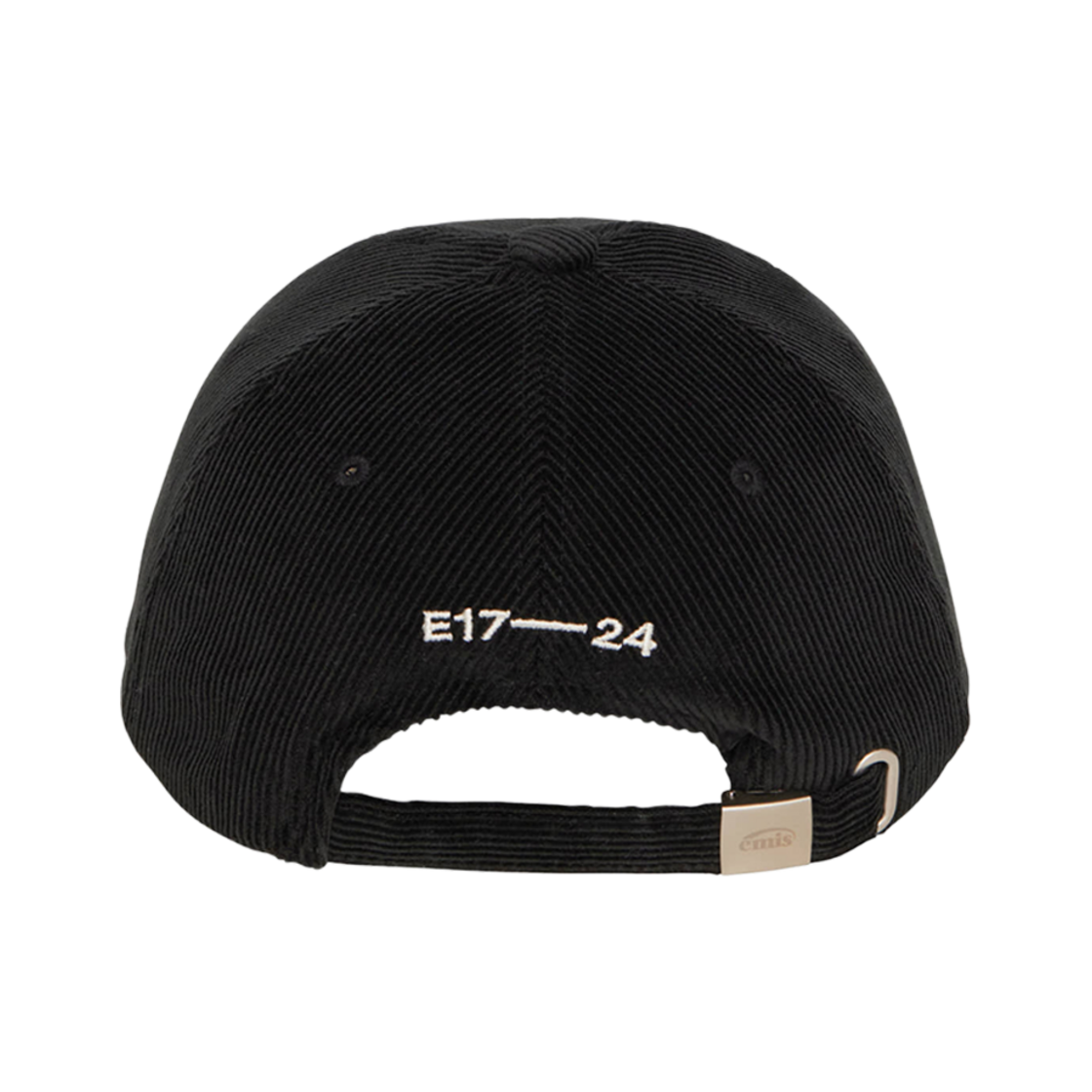 이미스 코듀로이 투 톤 볼캡 블랙(Emis Corduroy Two Tone Ball Cap Black) - 3