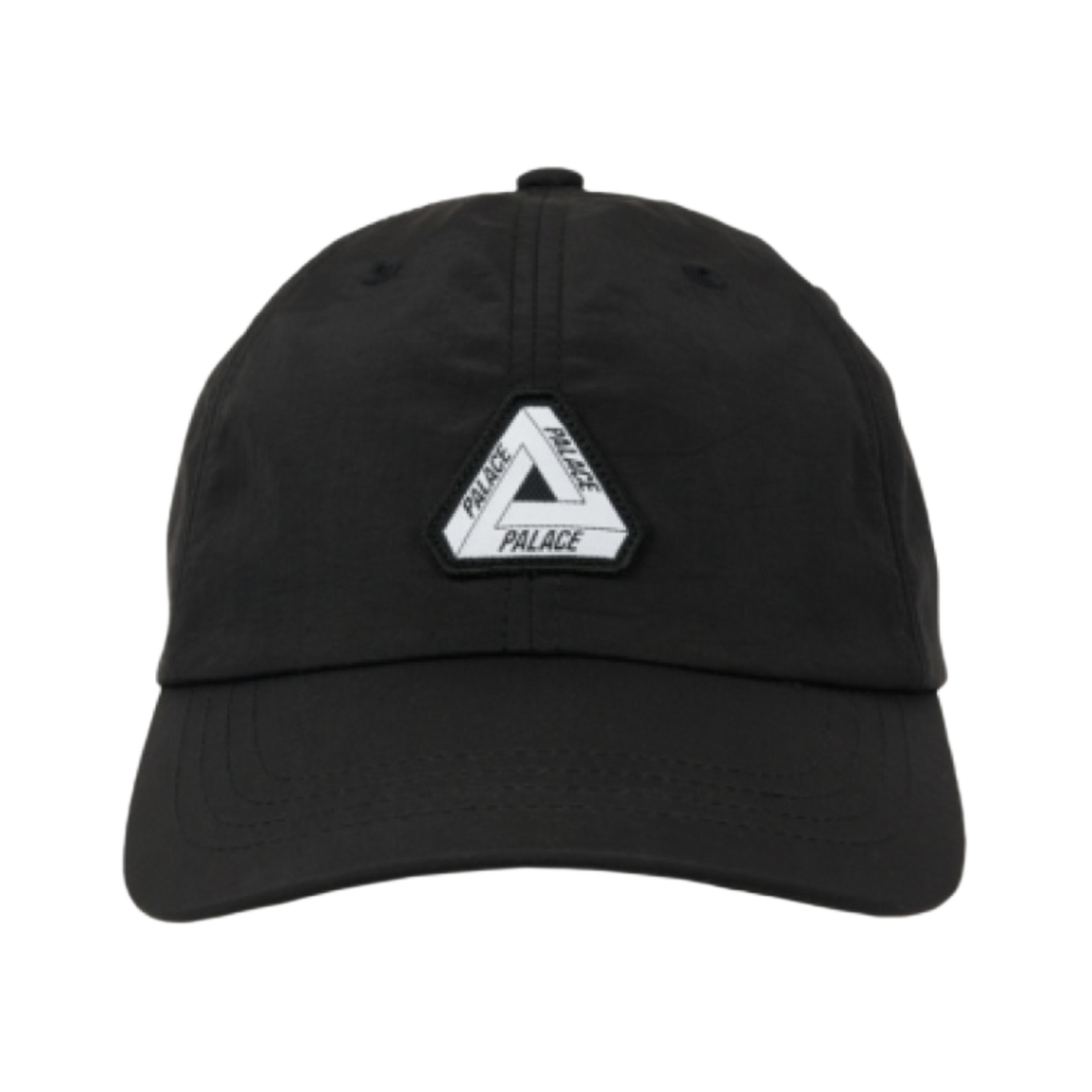 팔라스 트라이퍼그 패치 쉘 6-패널 캡 블랙 - 21FW(Palace Tri-Ferg Patch Shell 6-Panel Black - 21FW) - 2