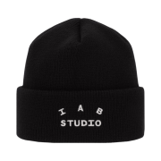 IAB Studio Beanie Black - Harajuku Exclusive