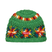 Supreme Crochet Beanie Green - 25SS