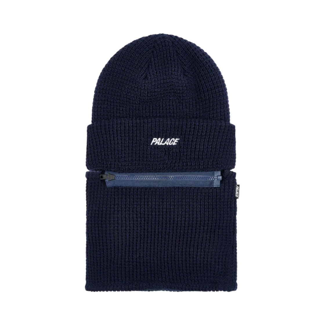 팔라스 집 오프 페이스워머 P 비니 네이비 - 23FW(Palace Zip Off Facewarmer P Beanie Navy - 23FW) - 2