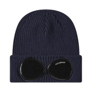 C.P. Company Cotton Goggle Beanie Navy - 22SS