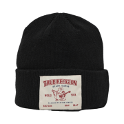 True Religion TR Short Beanie Black