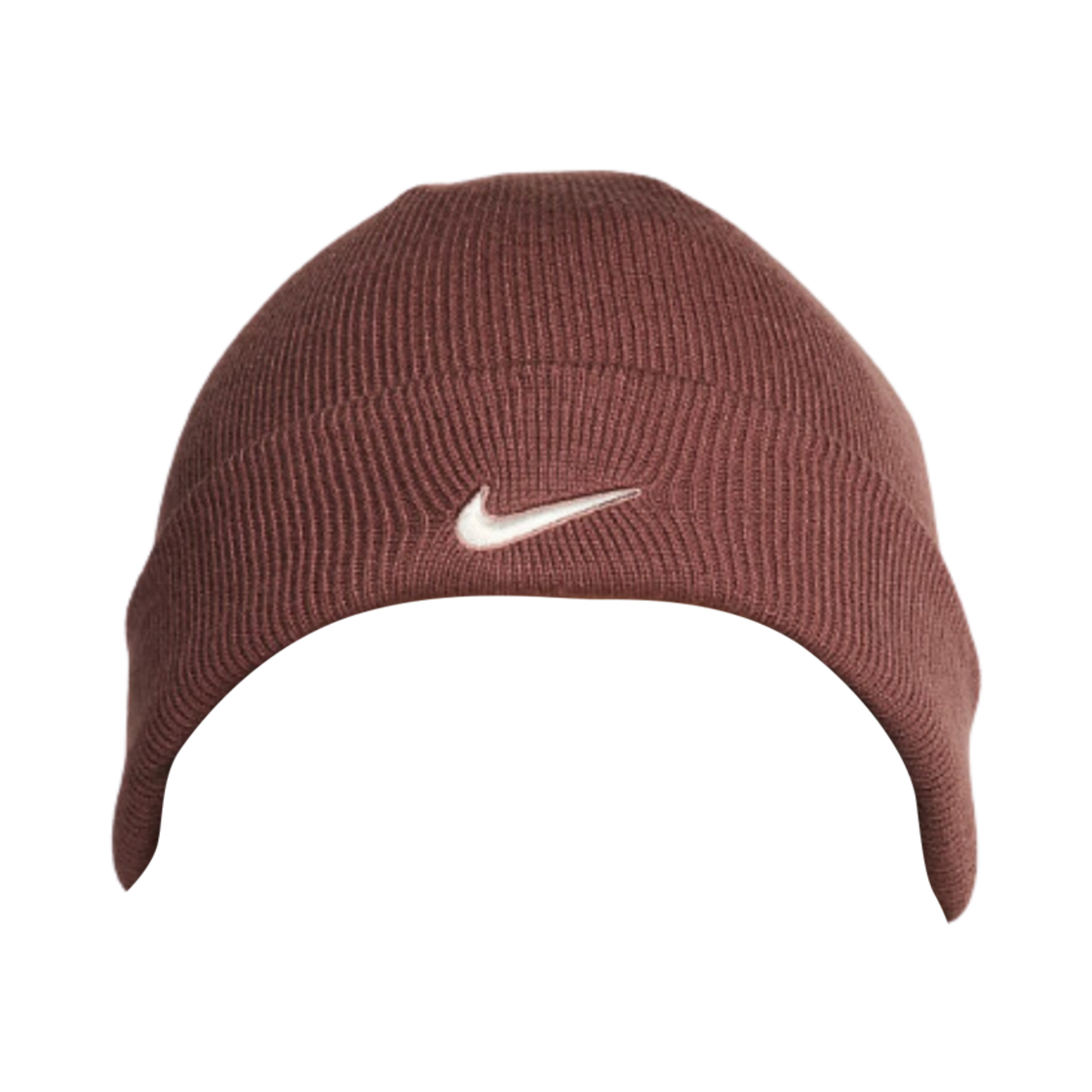 HF0189-218 Nike Terra Swoosh Beanie Red Sepia Sail