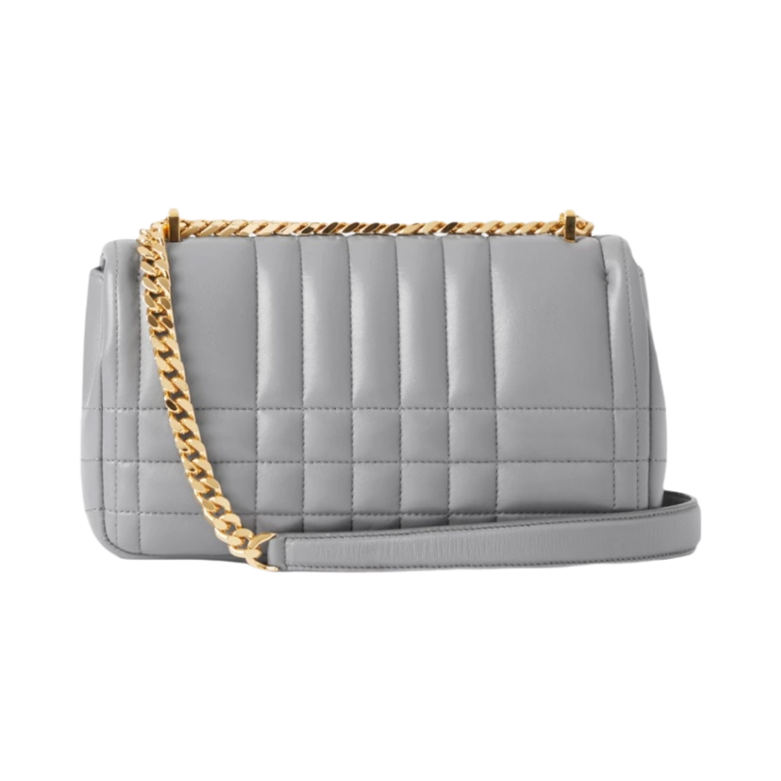 버버리 퀼티드 레더 스몰 롤라백 클라우드 그레이(Burberry Quilted Leather Small Lola Bag Cloud Grey) - 3