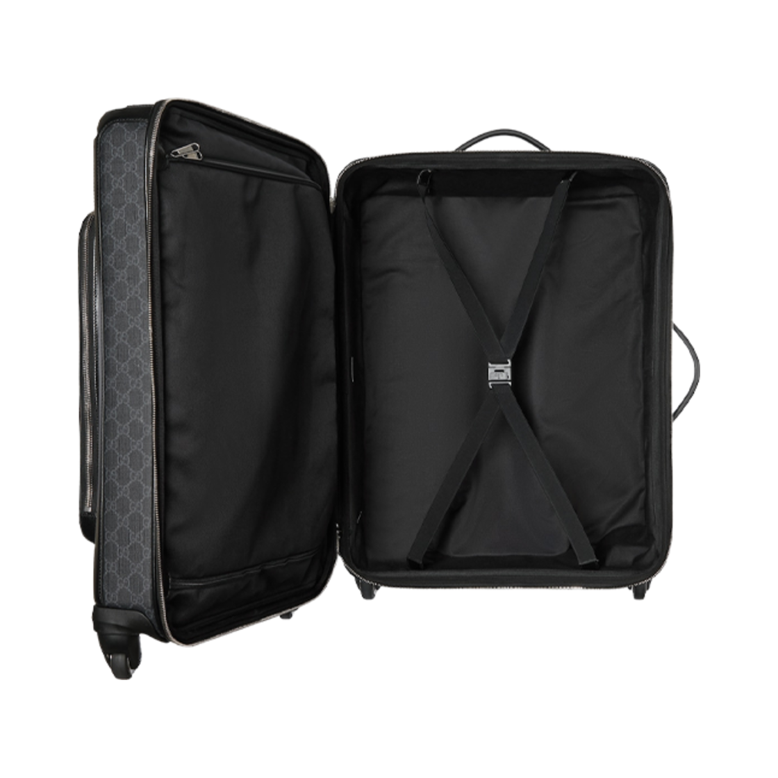 구찌 GG 슈프림 미디움 트롤리 블랙 슈프림(Gucci GG Supreme Medium Trolley Black Supreme) - 4