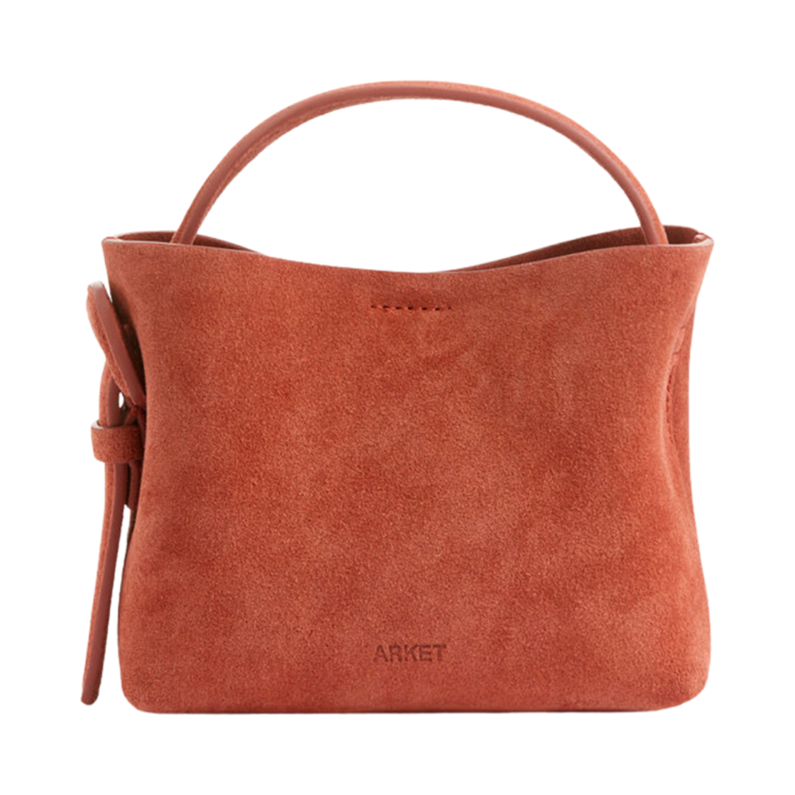 아르켓 스웨이드 크로스바디 백 브라운(Arket Suede Crossbody Bag Brown)