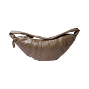 Lemaire Large Croissant Bag Soft Nappa Leather Bronze Khaki