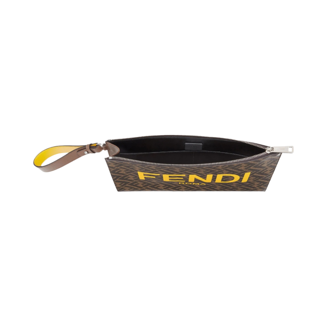 펜디 플랫 패브릭 파우치 브라운(Fendi Flat Fabric Pouch Brown) - 2