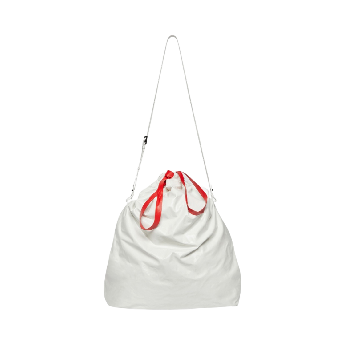 발렌시아가 트래쉬 백 라지 파우치 화이트(Balenciaga Trash Bag Large Pouch White) - 4