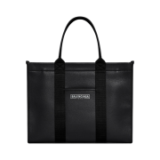 Balenciaga Grained Calfskin Hardware Tote Bag Black