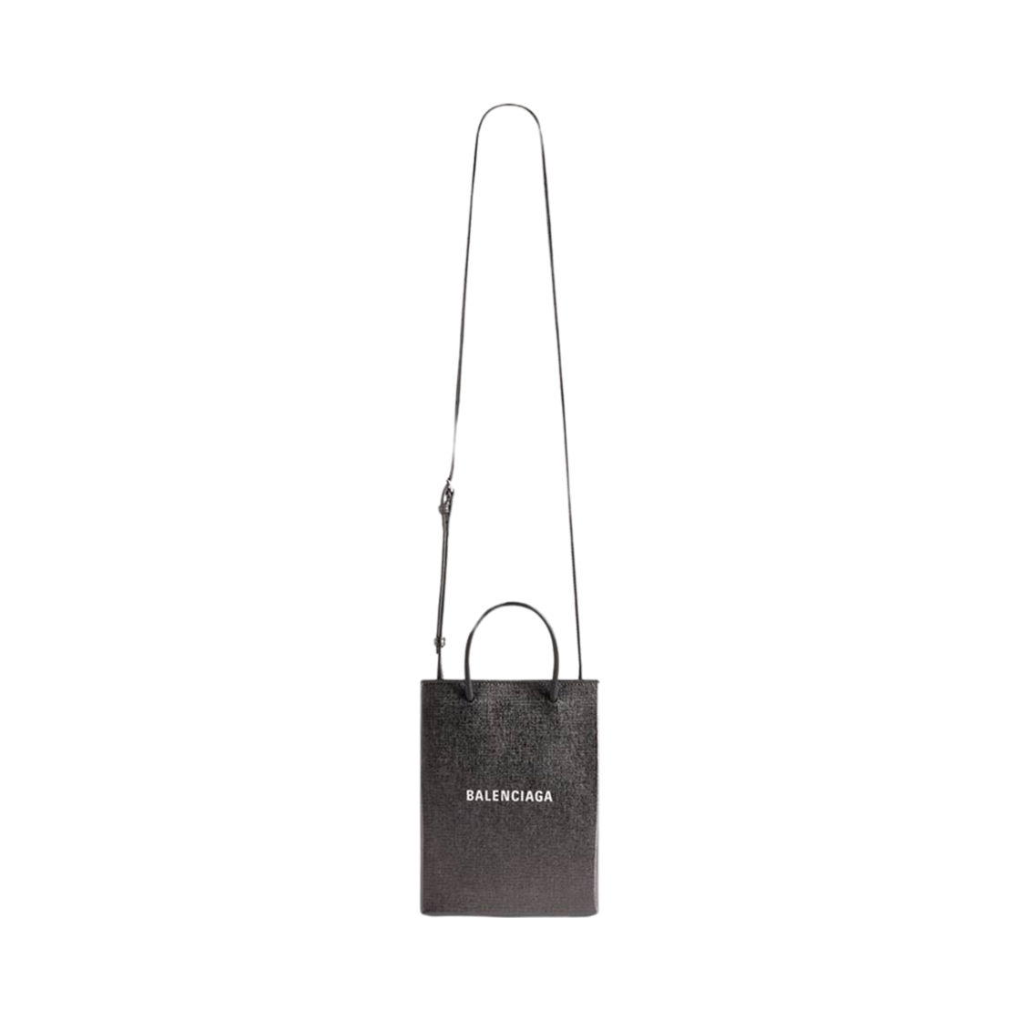 발렌시아가 라지 쇼핑 백 메탈라이즈드 메탈릭 그레이(Balenciaga Large Shopping Bag Metallized Metalic Grey) - 4