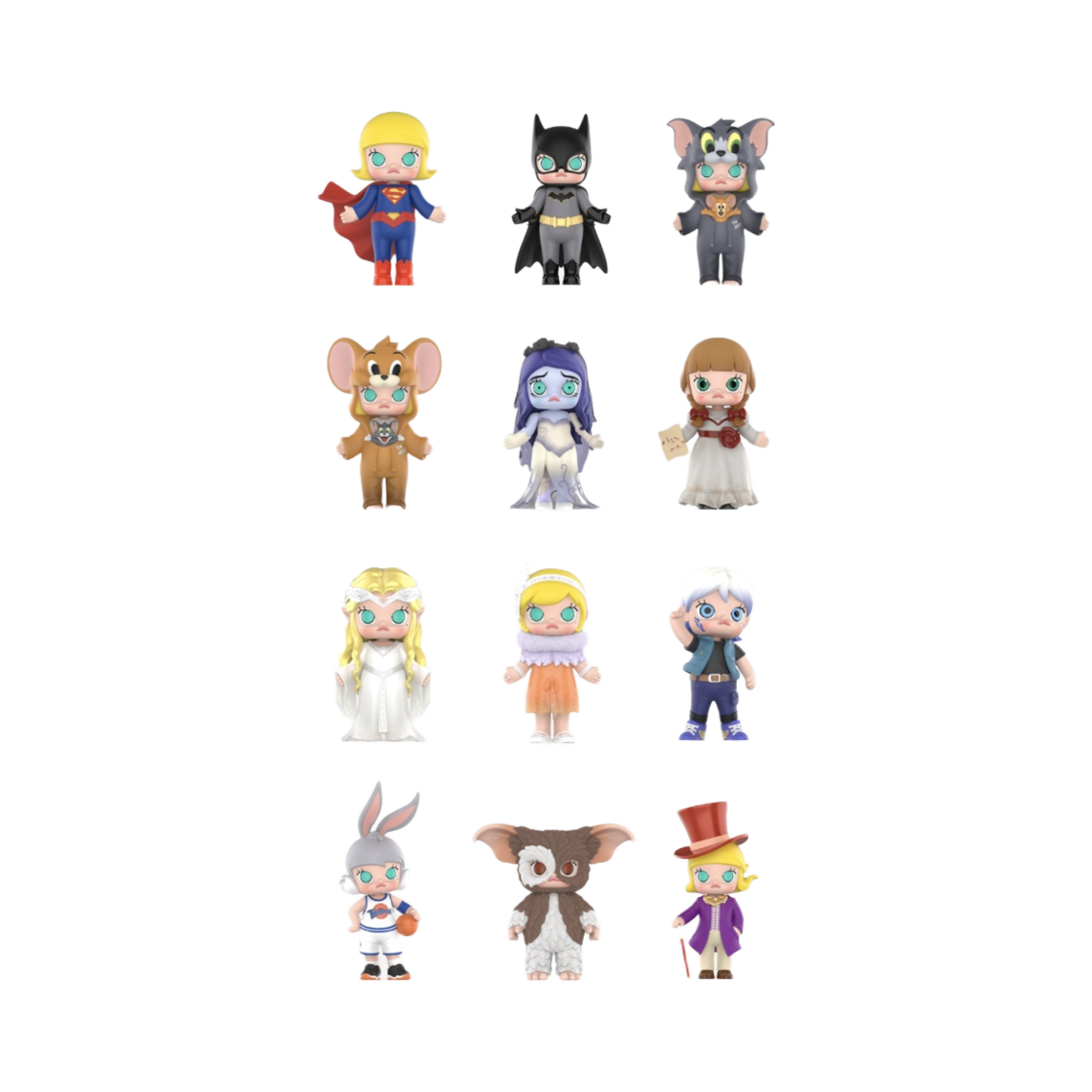 팝마트 몰리 x 워너 브라더스 100주년 시리즈 미개봉 랜덤박스 100% (12개입)(Pop Mart x Warner Bros. 100th Anniversary Series Sealed Case 100% (12 Blind Boxes)) - 3