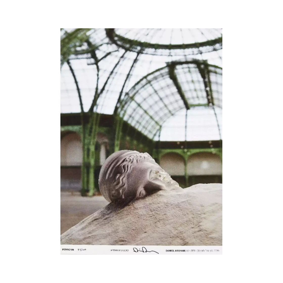 다니엘 아샴 원티드! 그랜드 팔레이스 포스터 2020(Daniel Arsham Wanted! Grand Palais Poster 2020) - 1