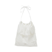 Athe Vanessabruno Prill Flower Backpack And Shoulder Bag White