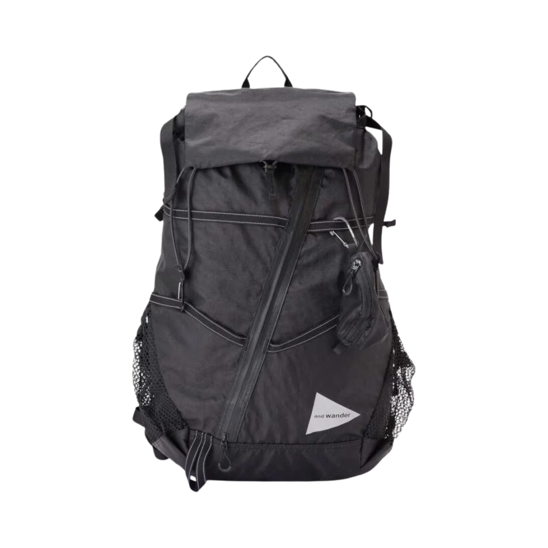 앤드원더 에코팩 40L 백팩 블랙(And Wander Ecopak 40L Backpack Black)